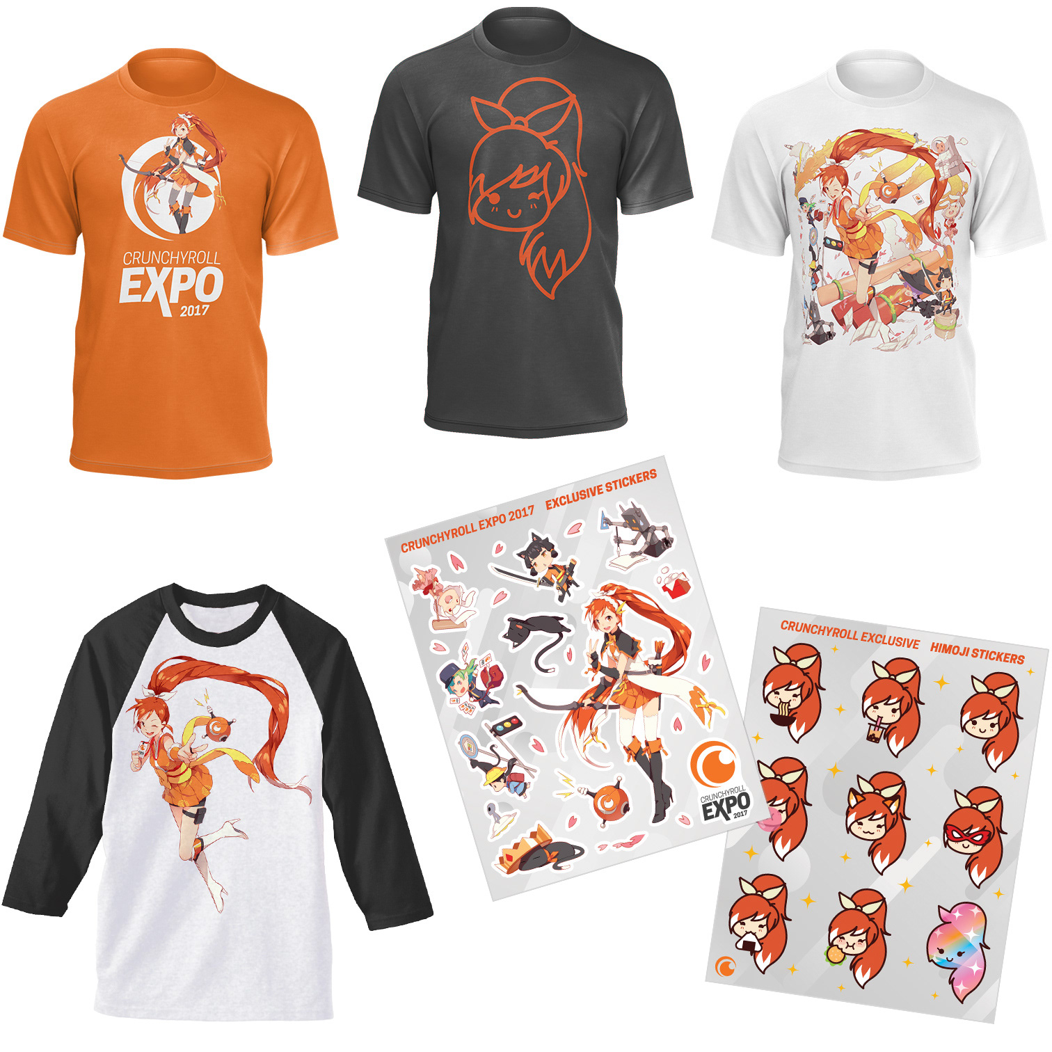 Crunchyroll stickers being added to merch? : r/Crunchyroll