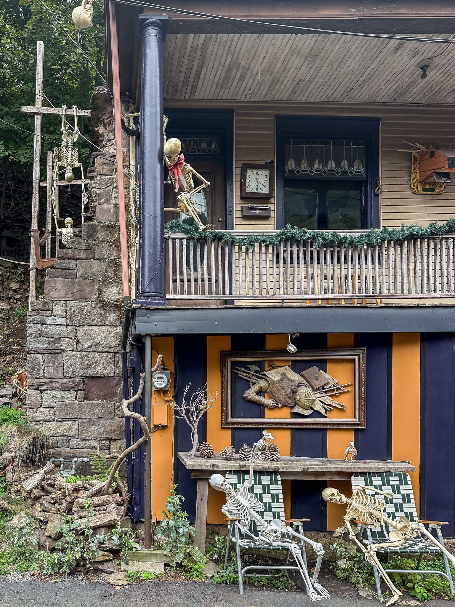 The town of Jim Thorpe was all ready for Halloween.