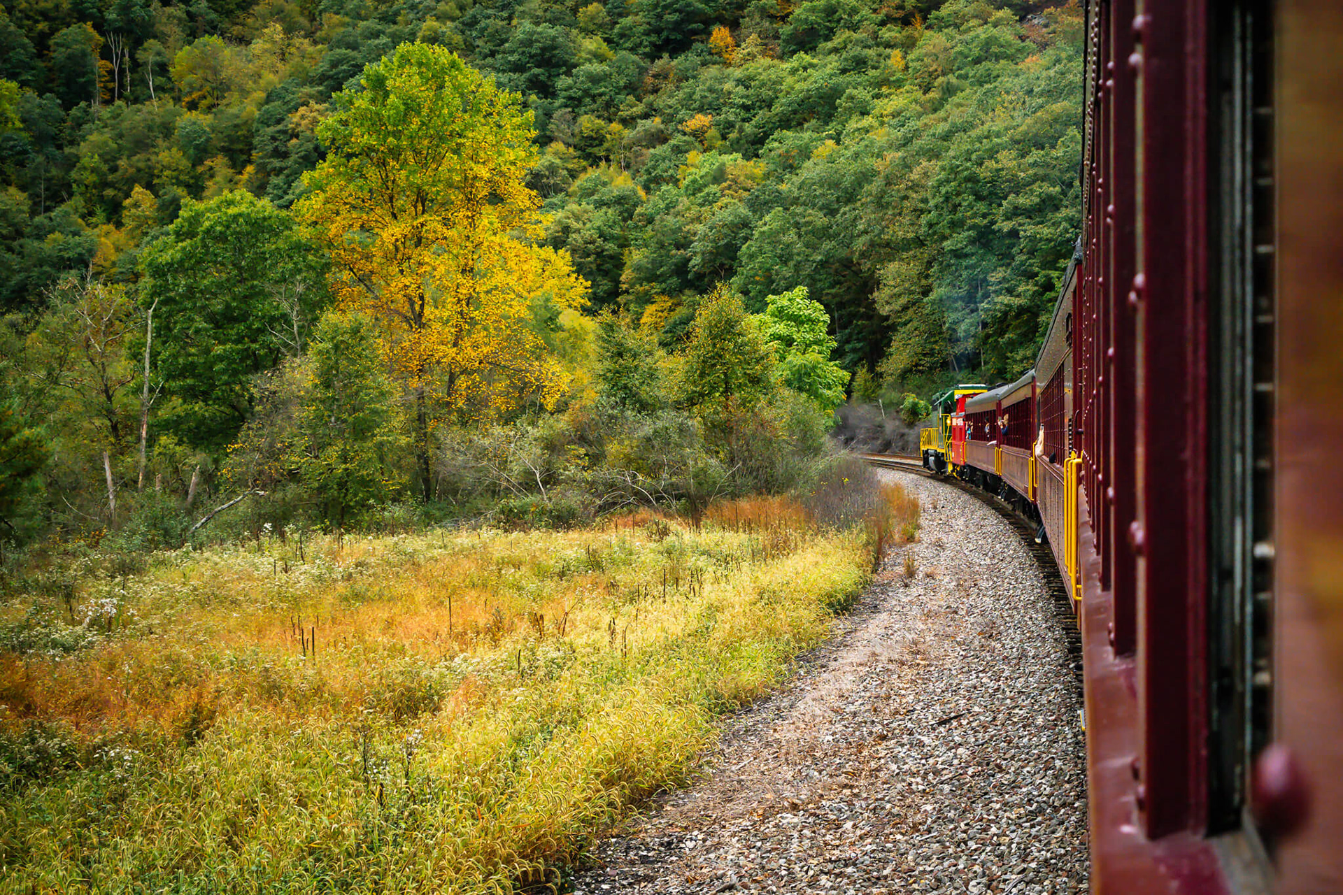 Train ride to see the Fall colors.