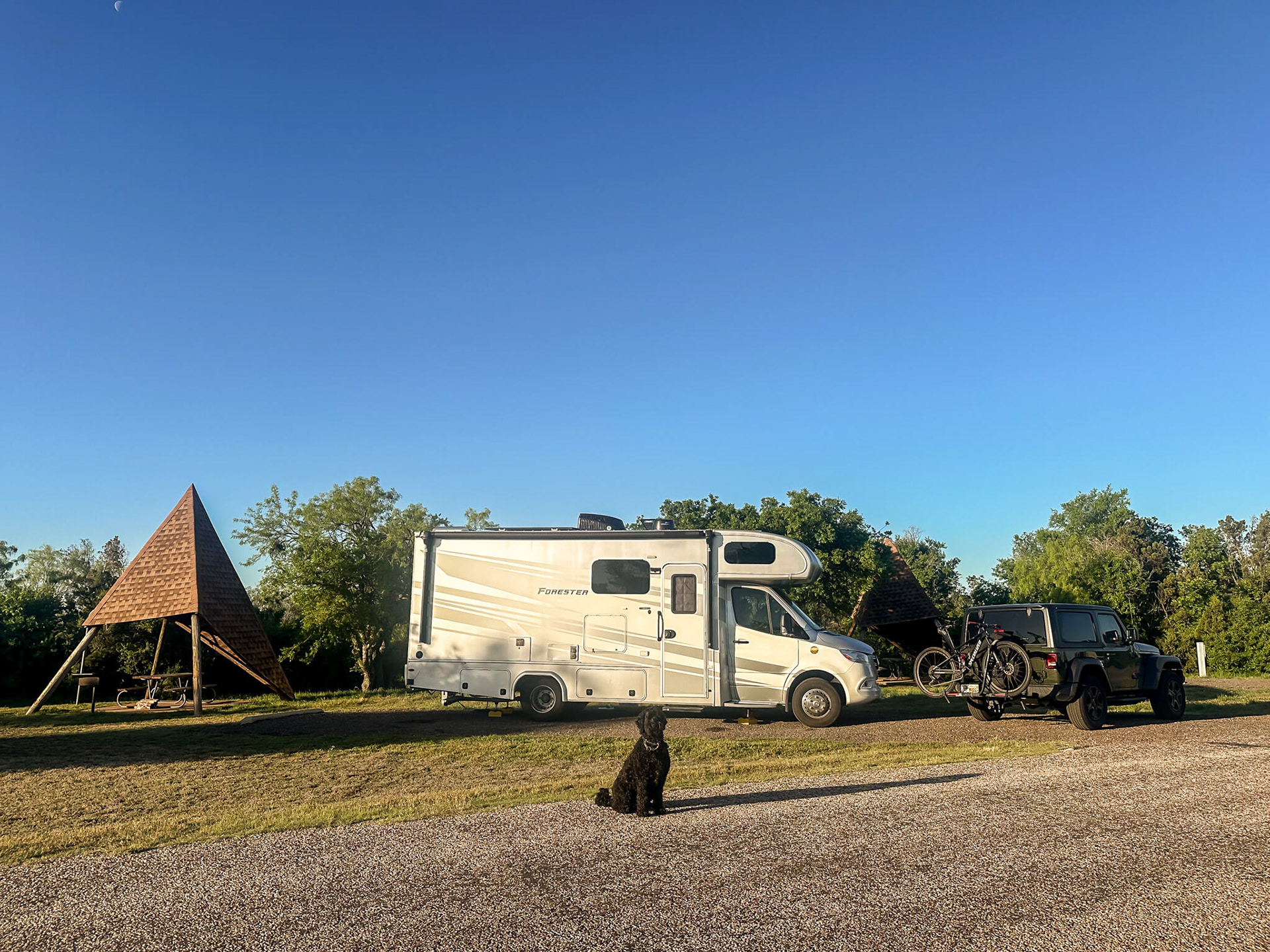 Copper Breaks State Park, Texas. 550 miles
