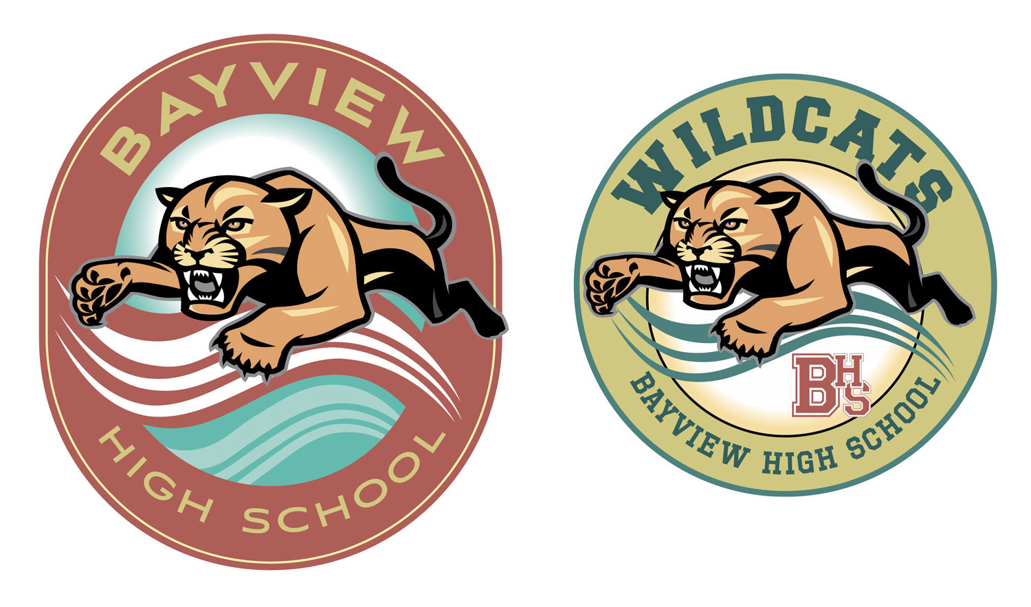 High school logo applications