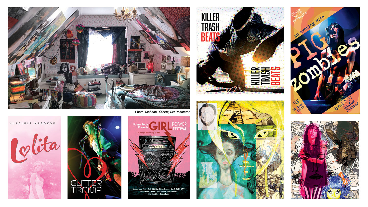 Beckie's room dressing