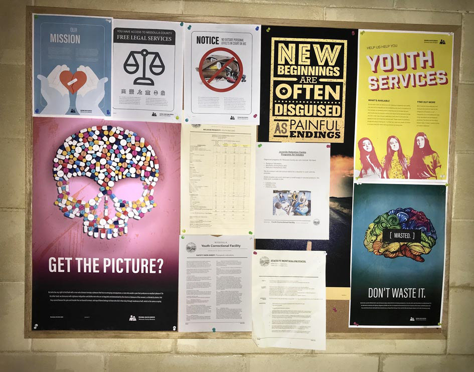 Juvenile detention dressing