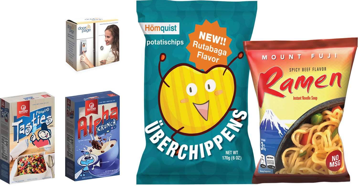 Packaging samples