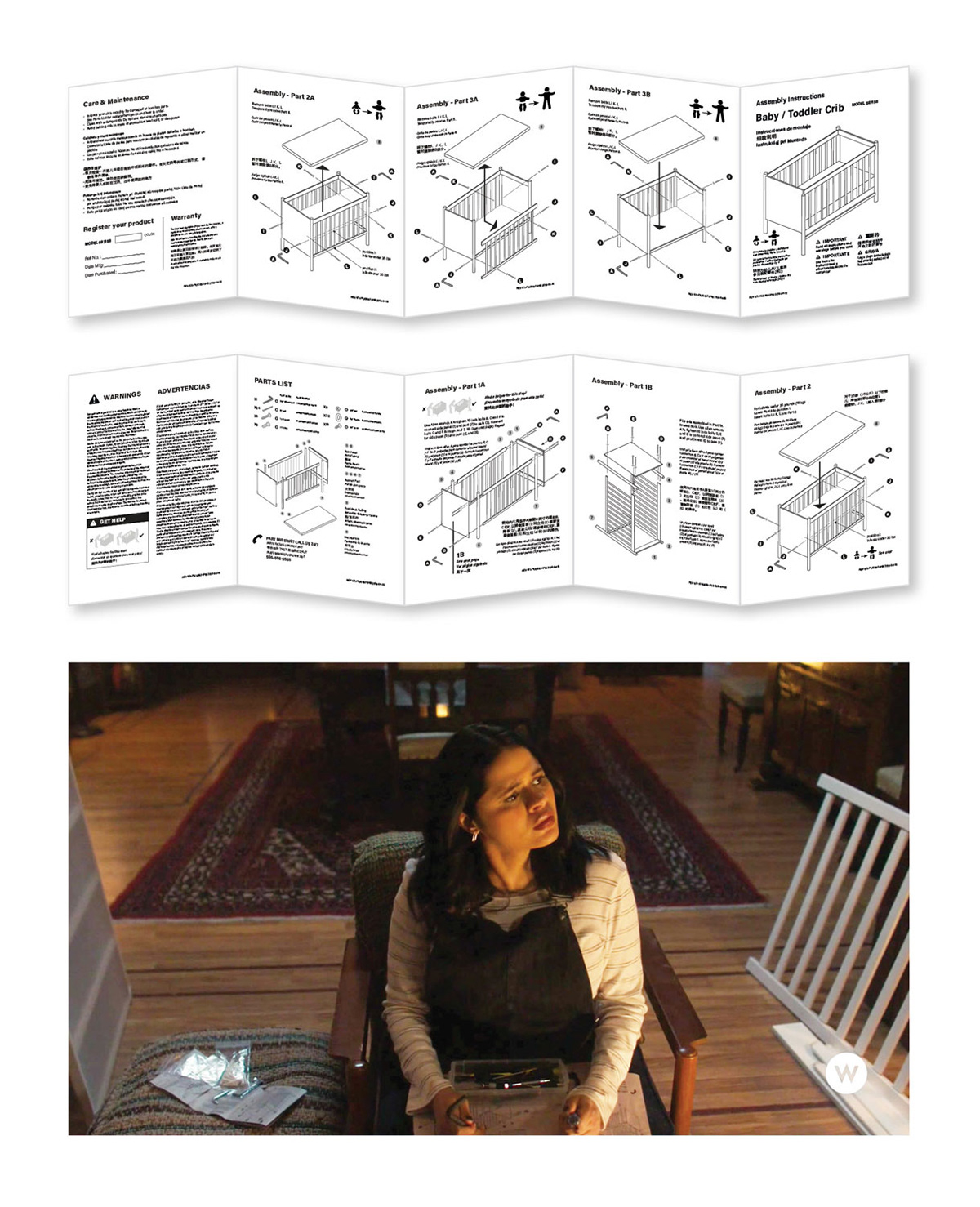 Ikea style assembly instructions