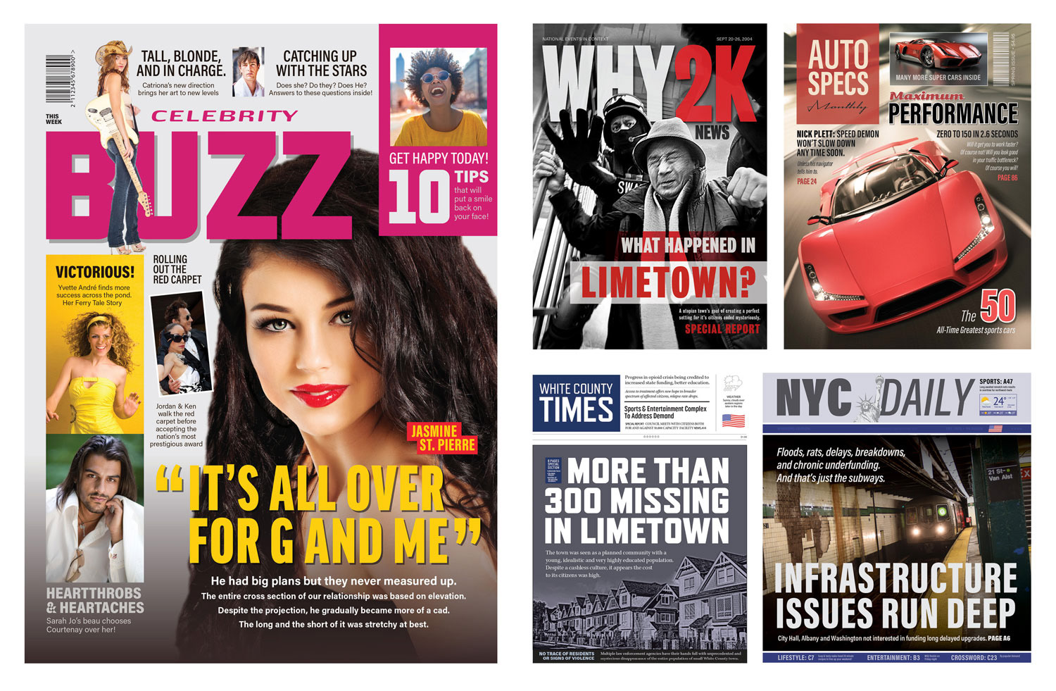 Magazines and newspapers