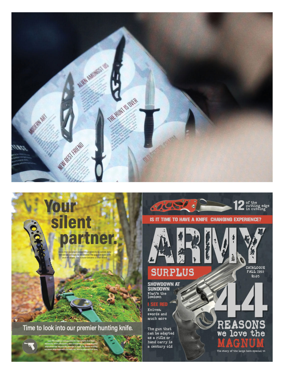 Weapons catalogue - hero prop