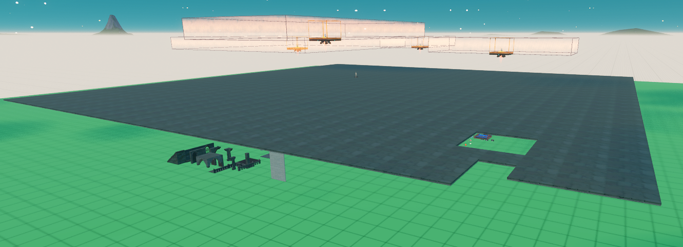 Scale Test, i've already done a RLD for Fortnite so the dimensions were already validated, however I tested it just to be sure