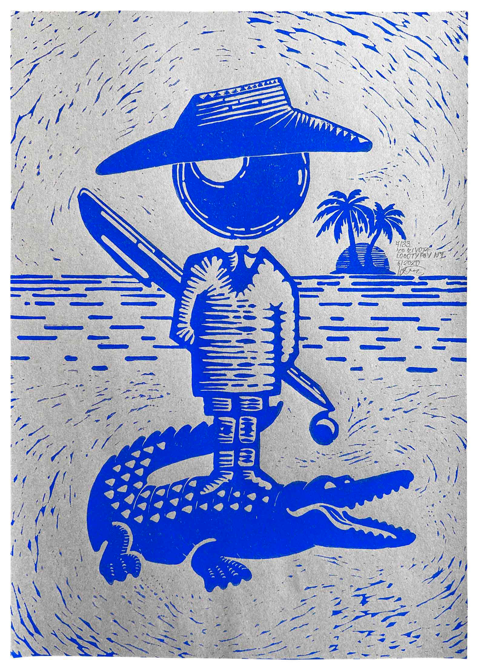 - Acrylic painting, contemporary art, Slovak artist, Vlado Korcek, Vladimir Korcek, folk art, ethno