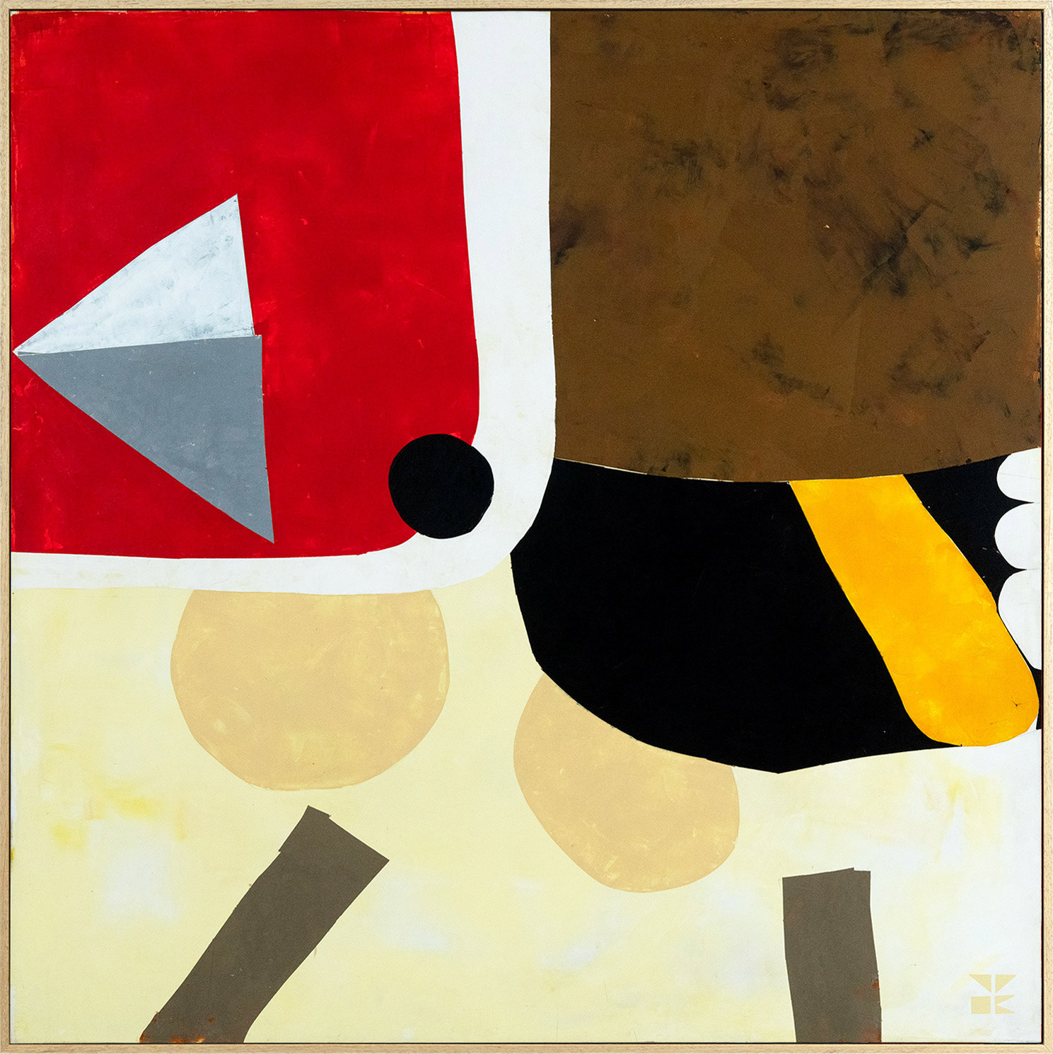 - Acrylic painting, contemporary art, Slovak artist, Vlado Korcek, Vladimir Korcek, folk art, ethno