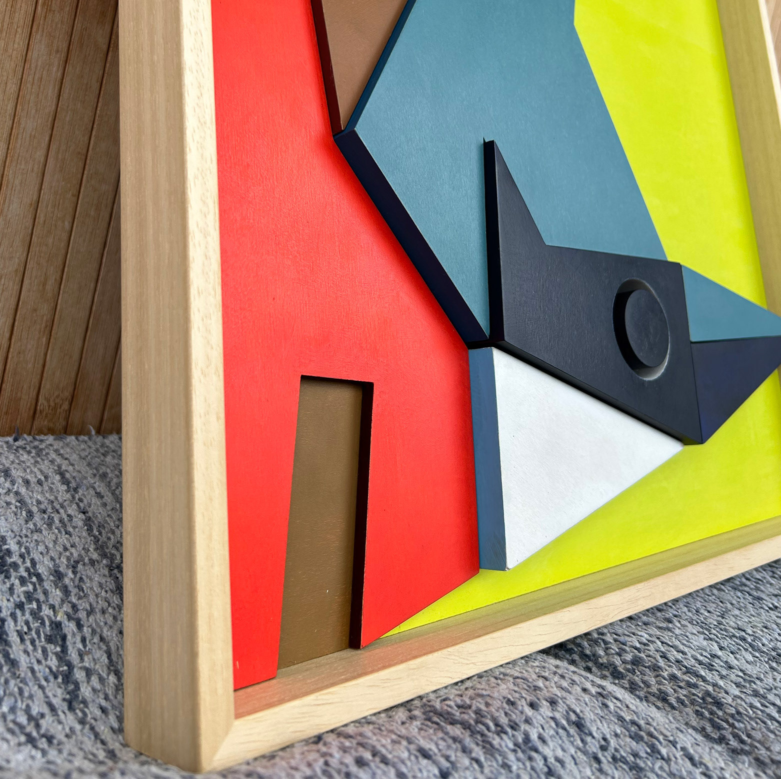 - Acrylic painting, contemporary art, Slovak artist, Vlado Korcek, Vladimir Korcek, folk art, ethno