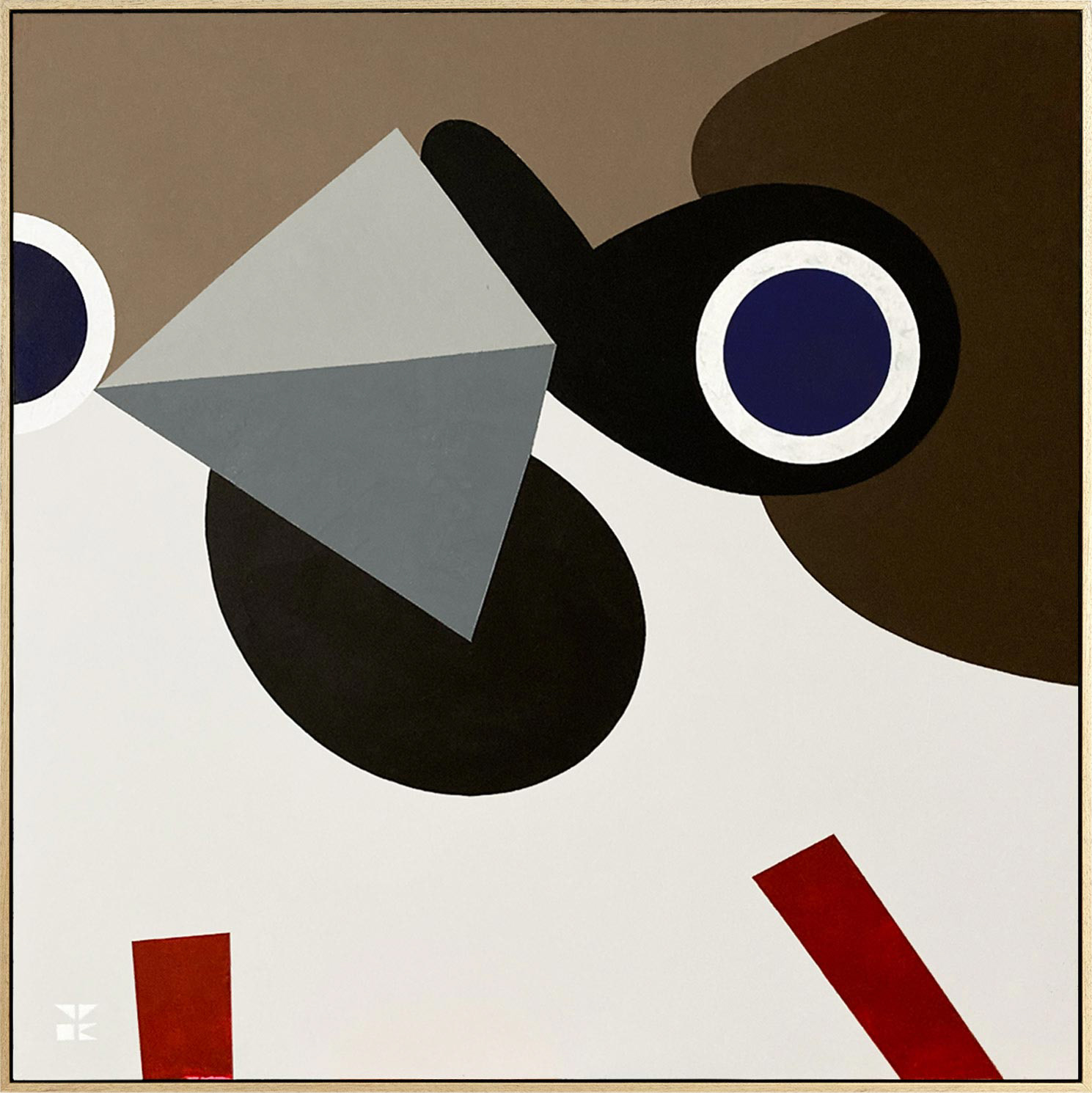 - Acrylic painting, contemporary art, Slovak artist, Vlado Korcek, Vladimir Korcek, folk art, ethno