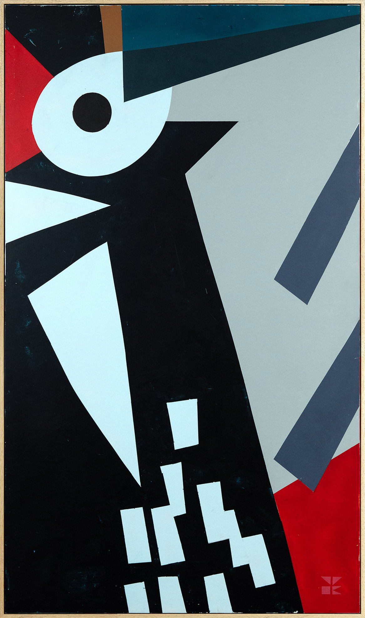 - Acrylic painting, contemporary art, Slovak artist, Vlado Korcek, Vladimir Korcek, folk art, ethno