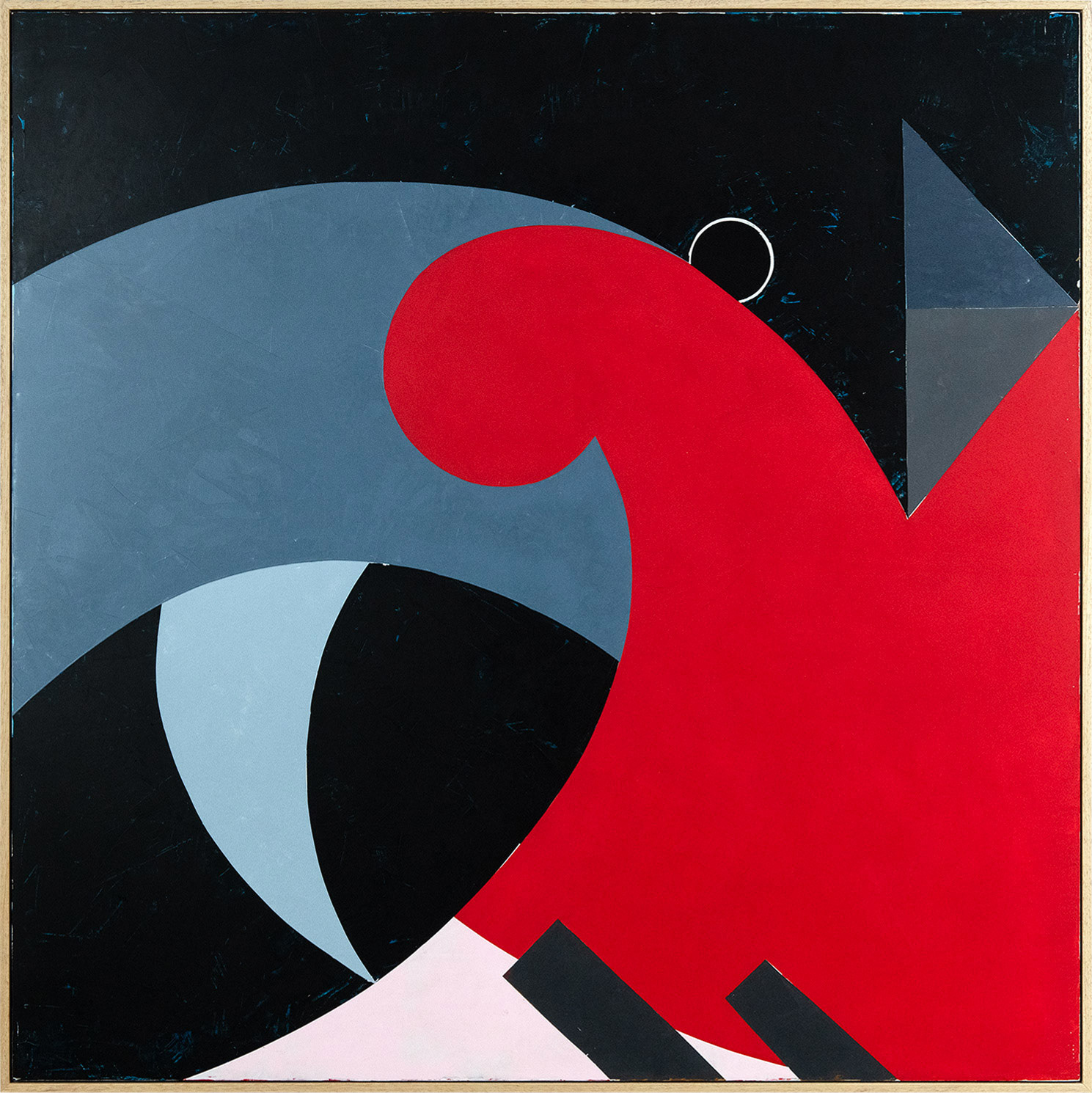 - Acrylic painting, contemporary art, Slovak artist, Vlado Korcek, Vladimir Korcek, folk art, ethno