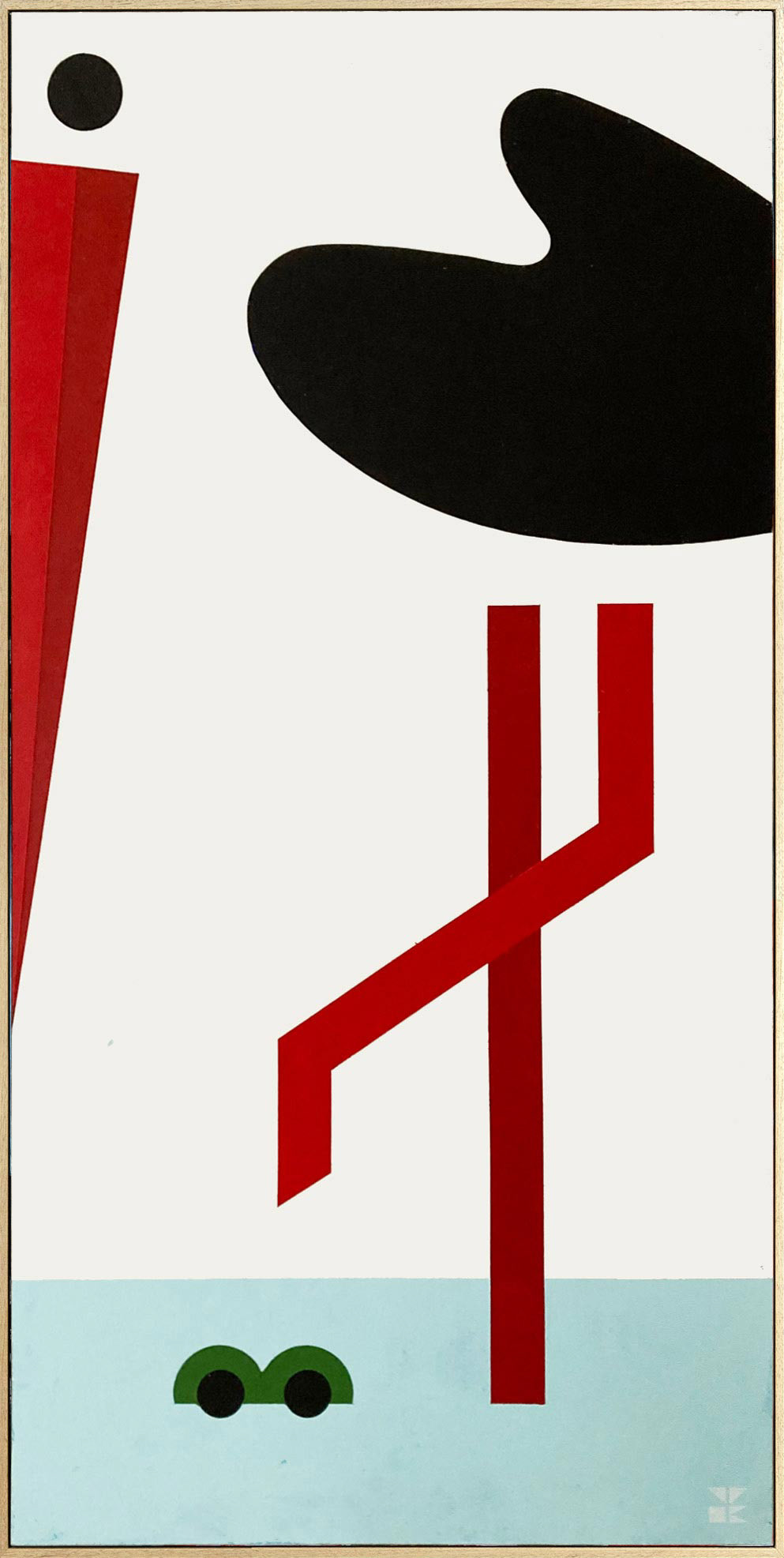 - Acrylic painting, contemporary art, Slovak artist, Vlado Korcek, Vladimir Korcek, folk art, ethno