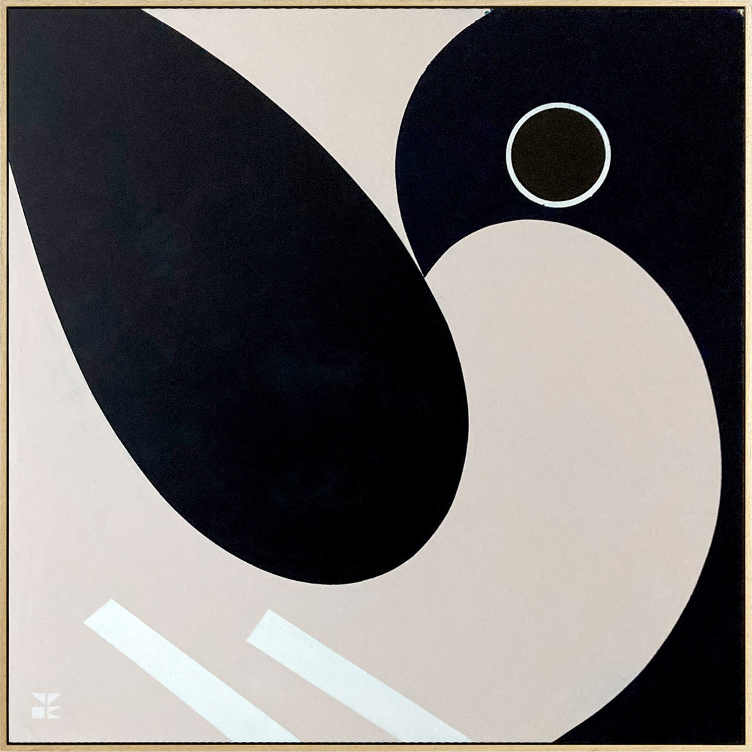 - Acrylic painting, contemporary art, Slovak artist, Vlado Korcek, Vladimir Korcek, folk art, ethno