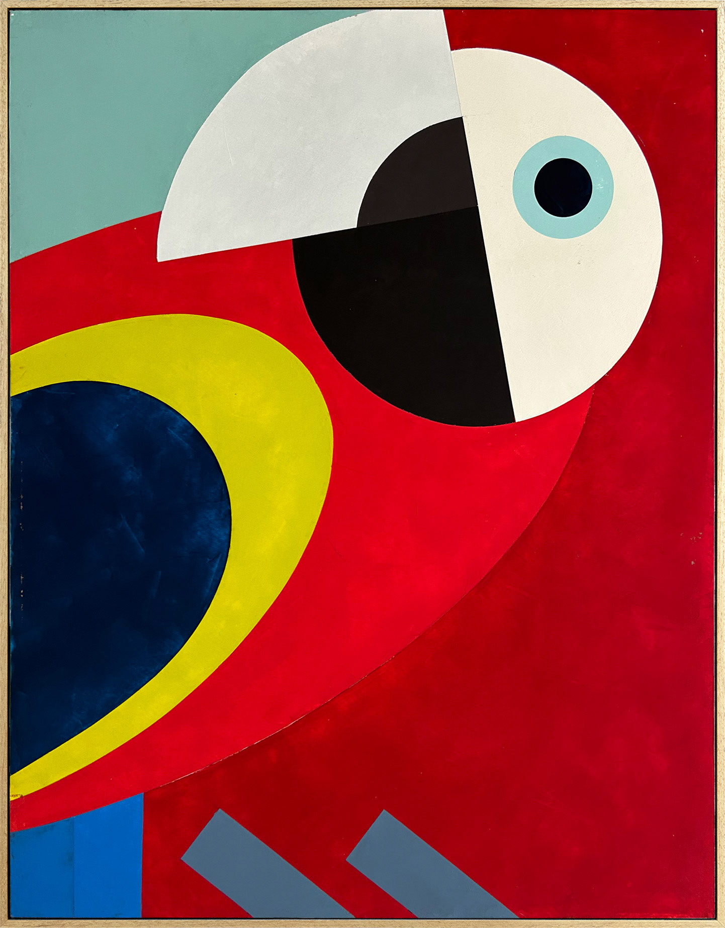 - Acrylic painting, contemporary art, Slovak artist, Vlado Korcek, Vladimir Korcek, folk art, ethno