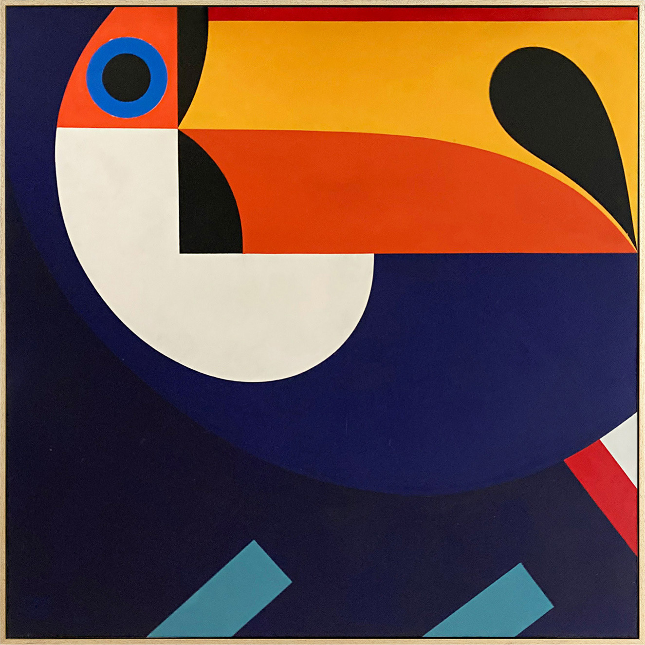 - Acrylic painting, contemporary art, Slovak artist, Vlado Korcek, Vladimir Korcek, folk art, ethno