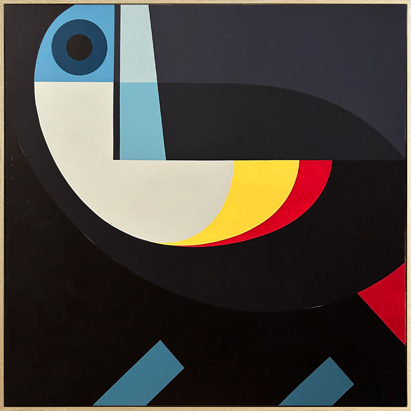 - Acrylic painting, contemporary art, Slovak artist, Vlado Korcek, Vladimir Korcek, folk art, ethno