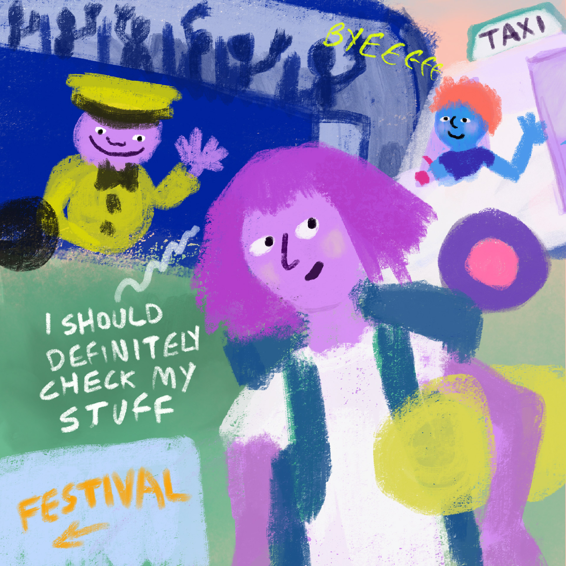 I found the friendliness of people I met on the journey suspicious.