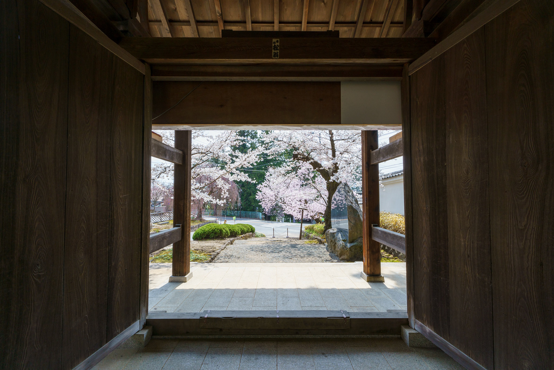 長野県諏訪郡下諏訪町　慈雲寺　春