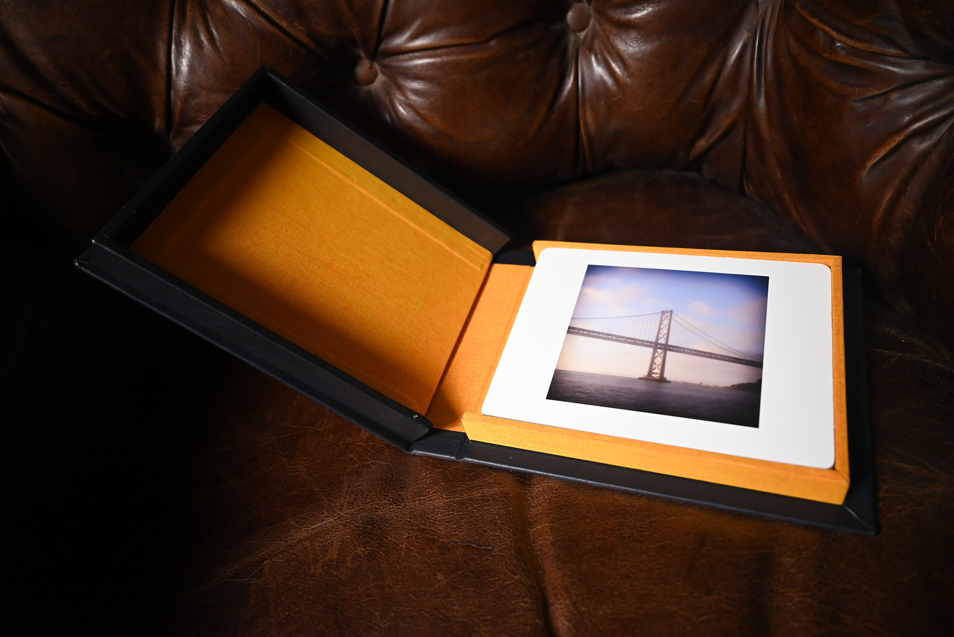 California by bike box of prints.