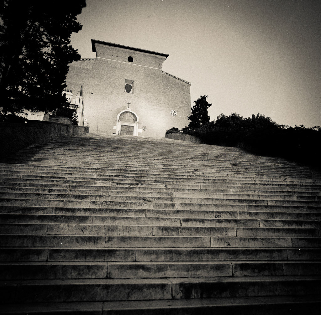 Steep Walk, Rome, 2005