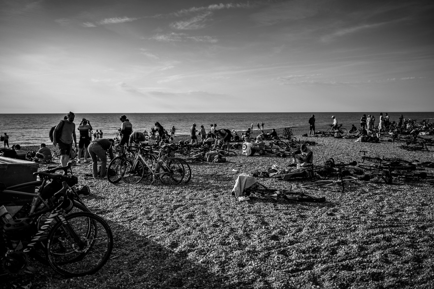 Resting on the beach. Image © Nik van Herpt