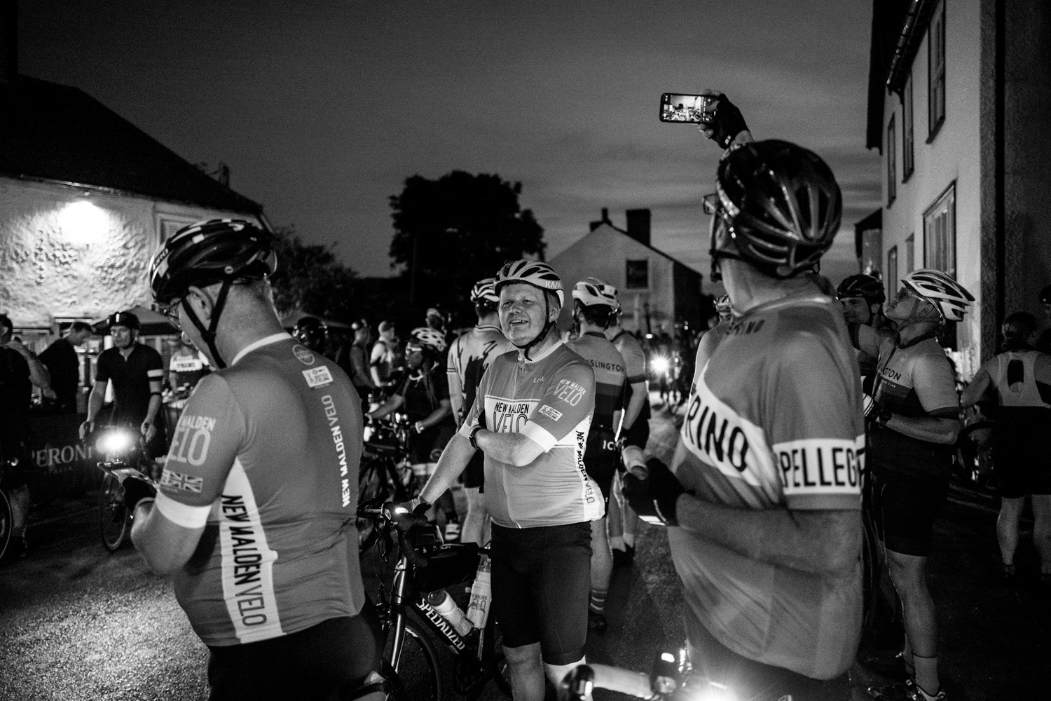 Three club riders. Image © Nik van Herpt