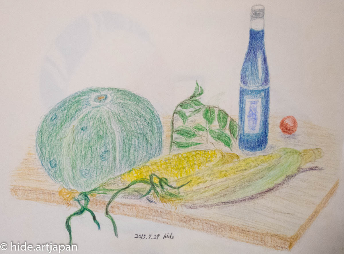 fruits and soda