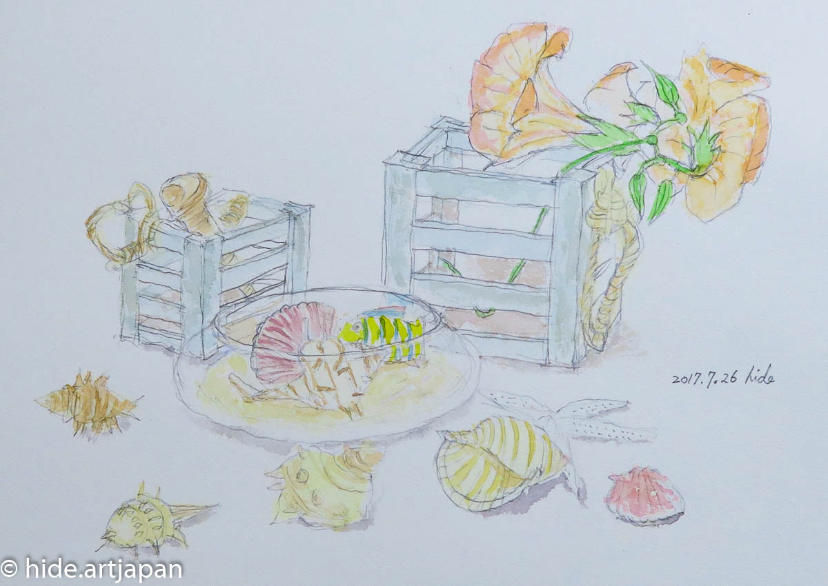 still life in summer