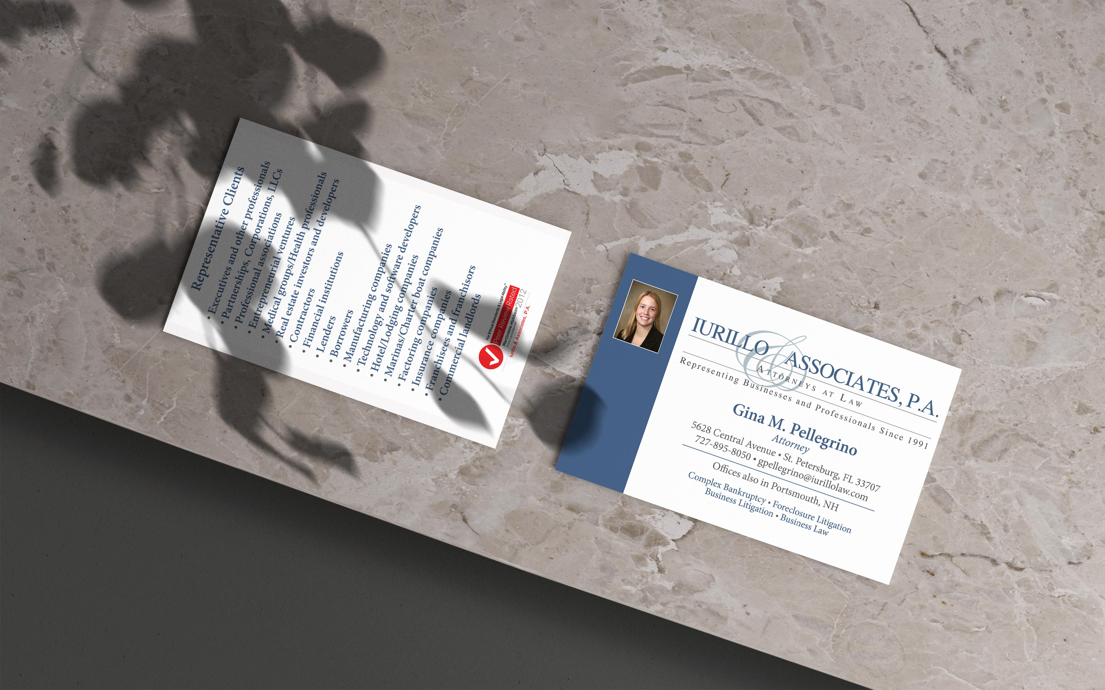 Iurillo & Associates Business Card