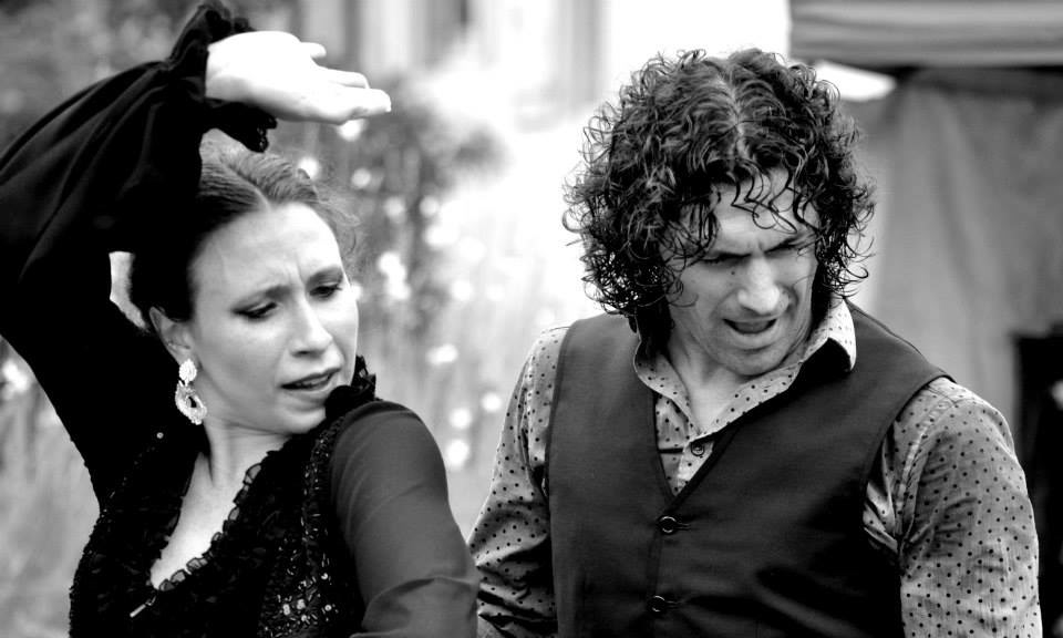 With Óscar de los Reyes