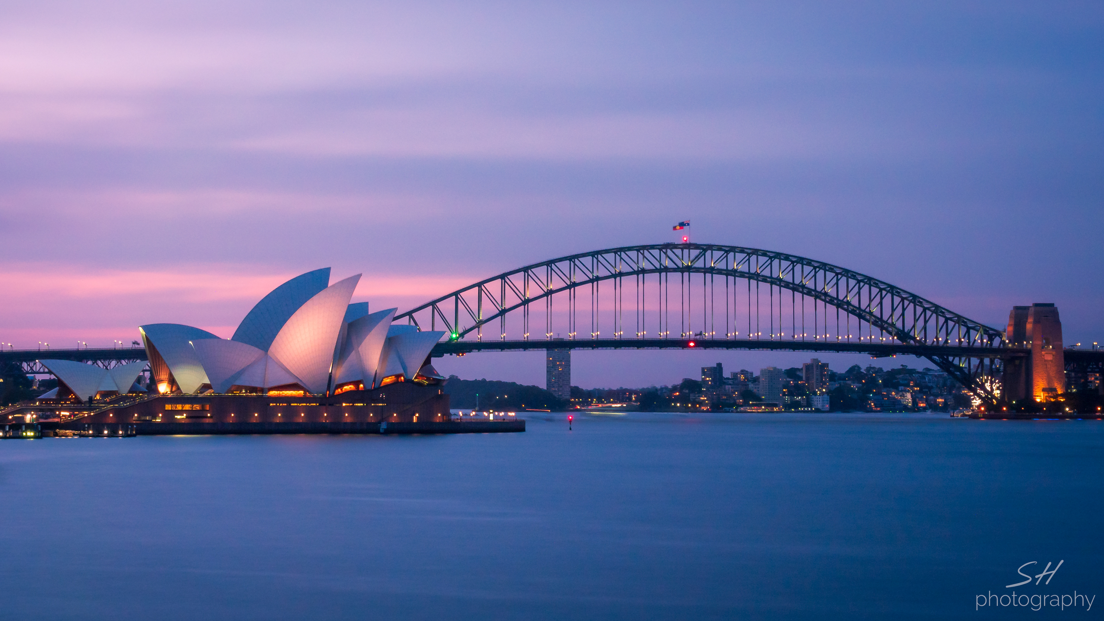 Sydney Opera House and Harbour Bridge
