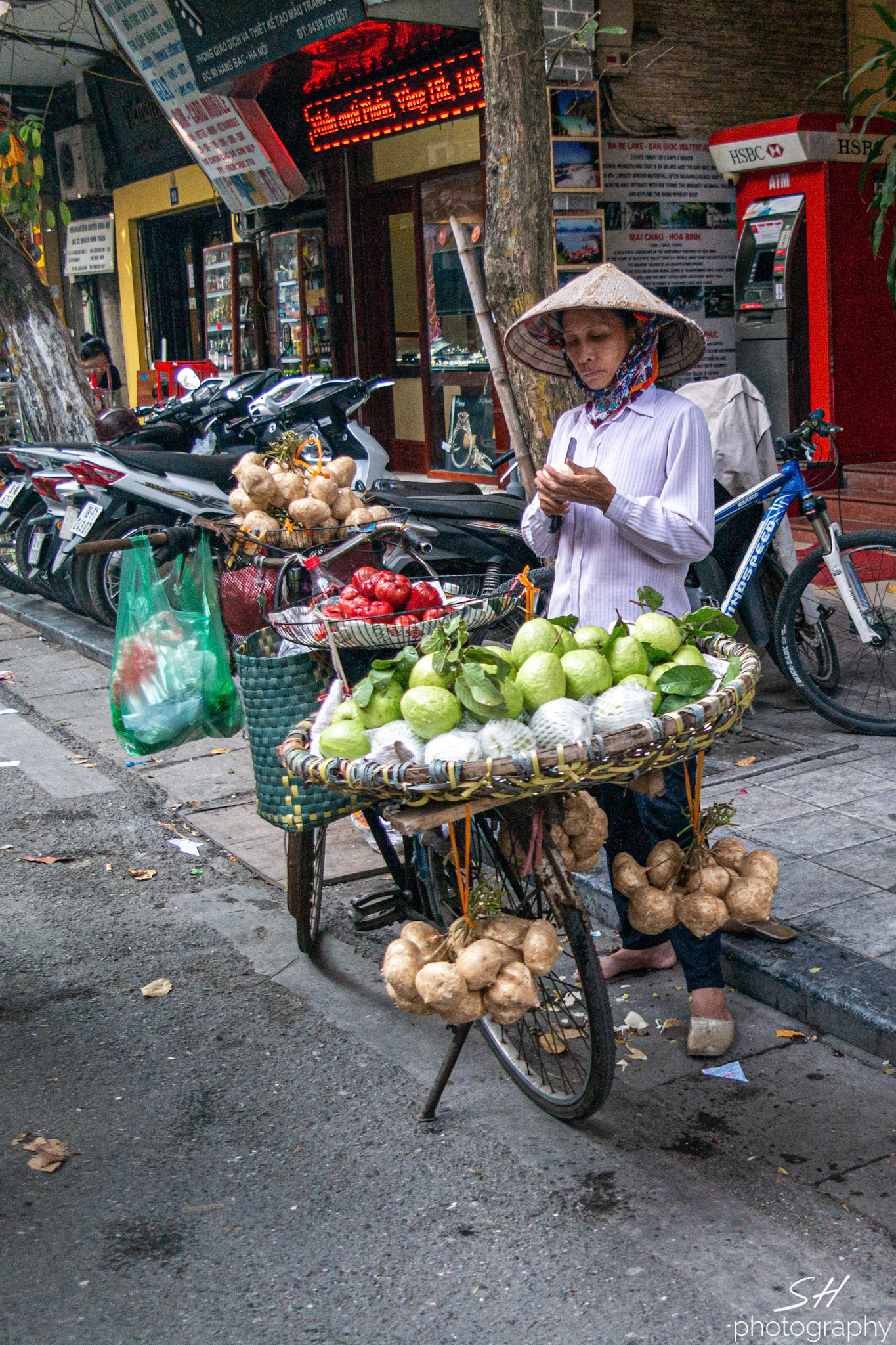 Street vendor in Hanoi