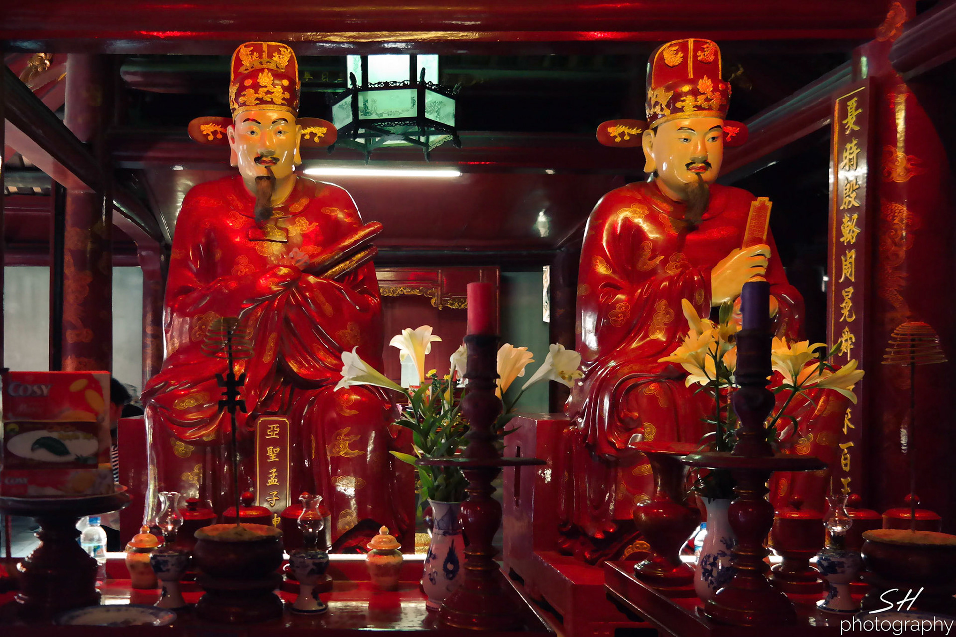 Altar to the disciples of Confucius, Temple of Literature, Hanoi