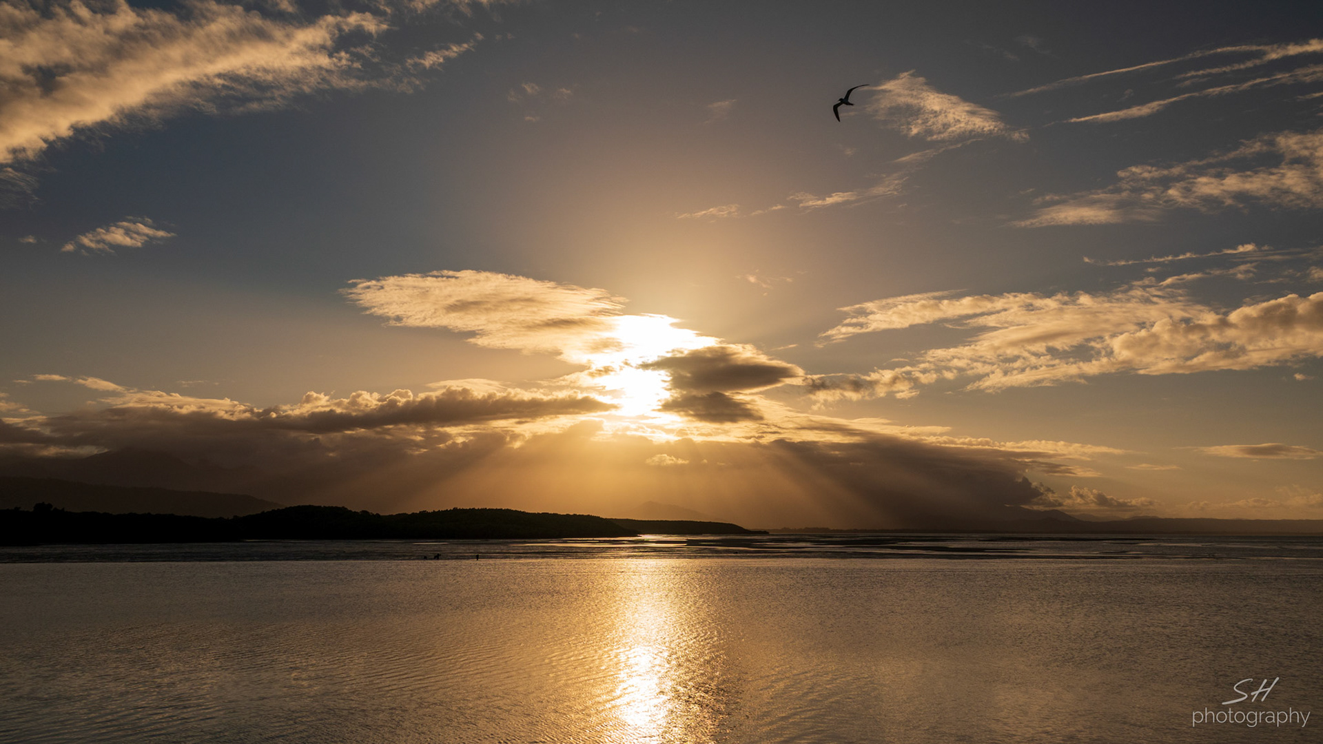 Sunset over Port Douglas