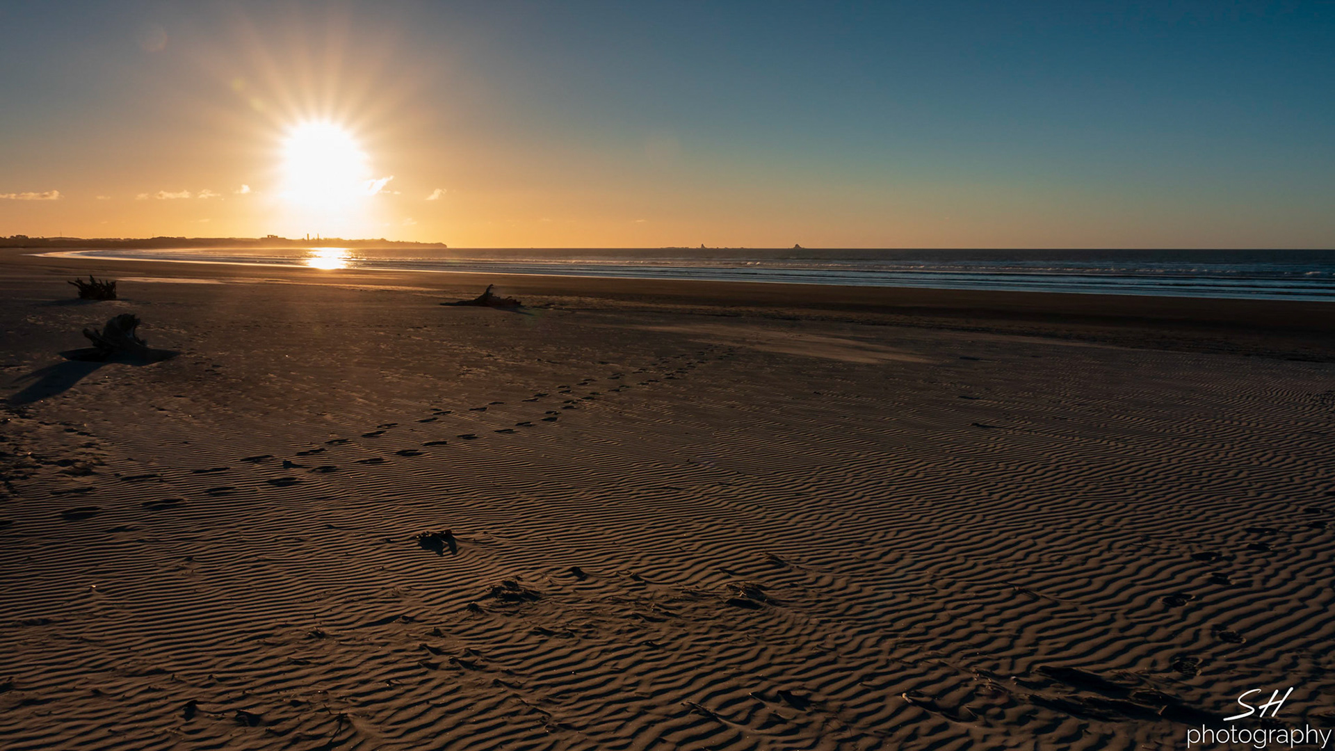 Early Sunset over Cape Fowlwind