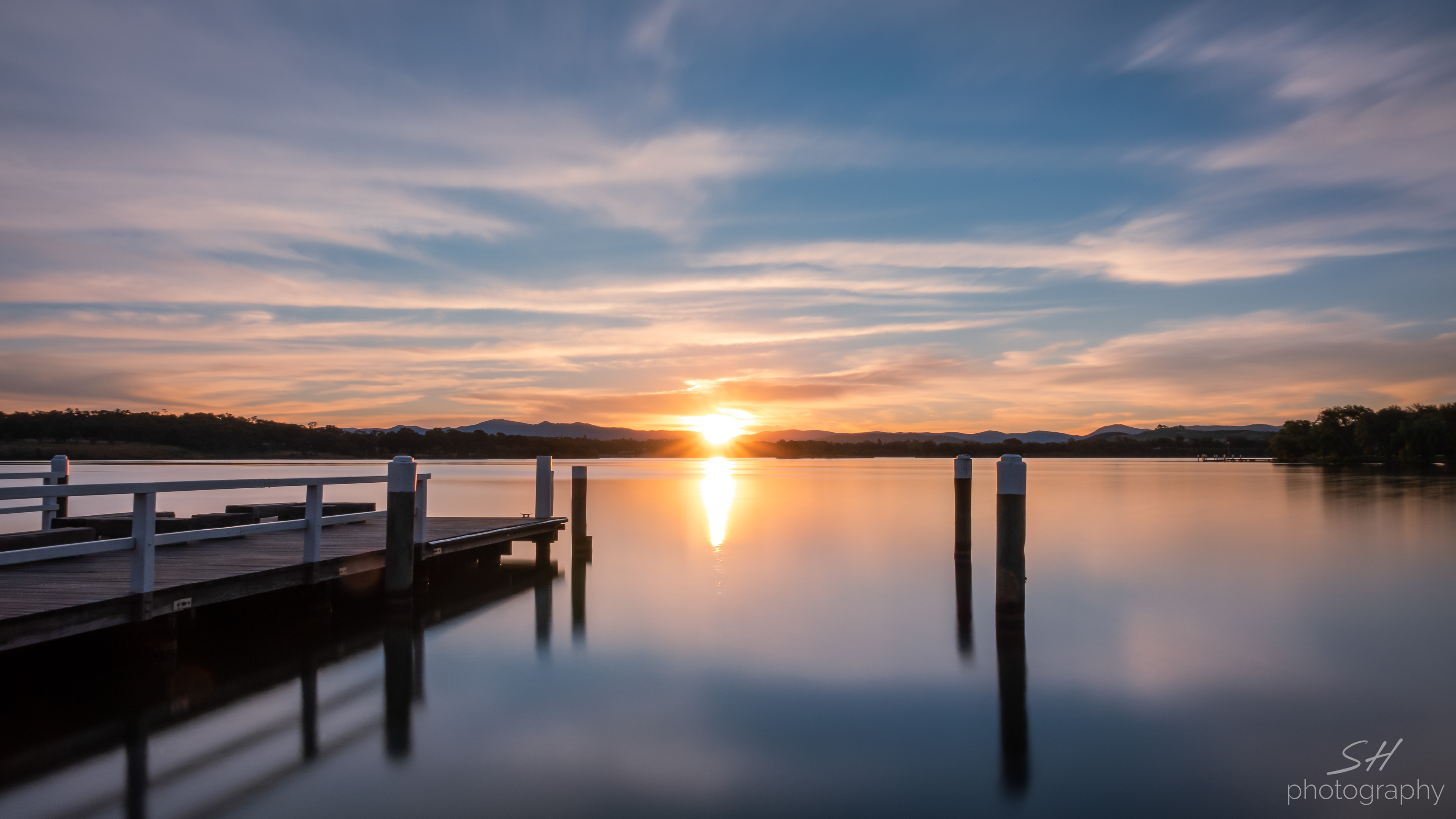 Lake Burley Griffin Sunset