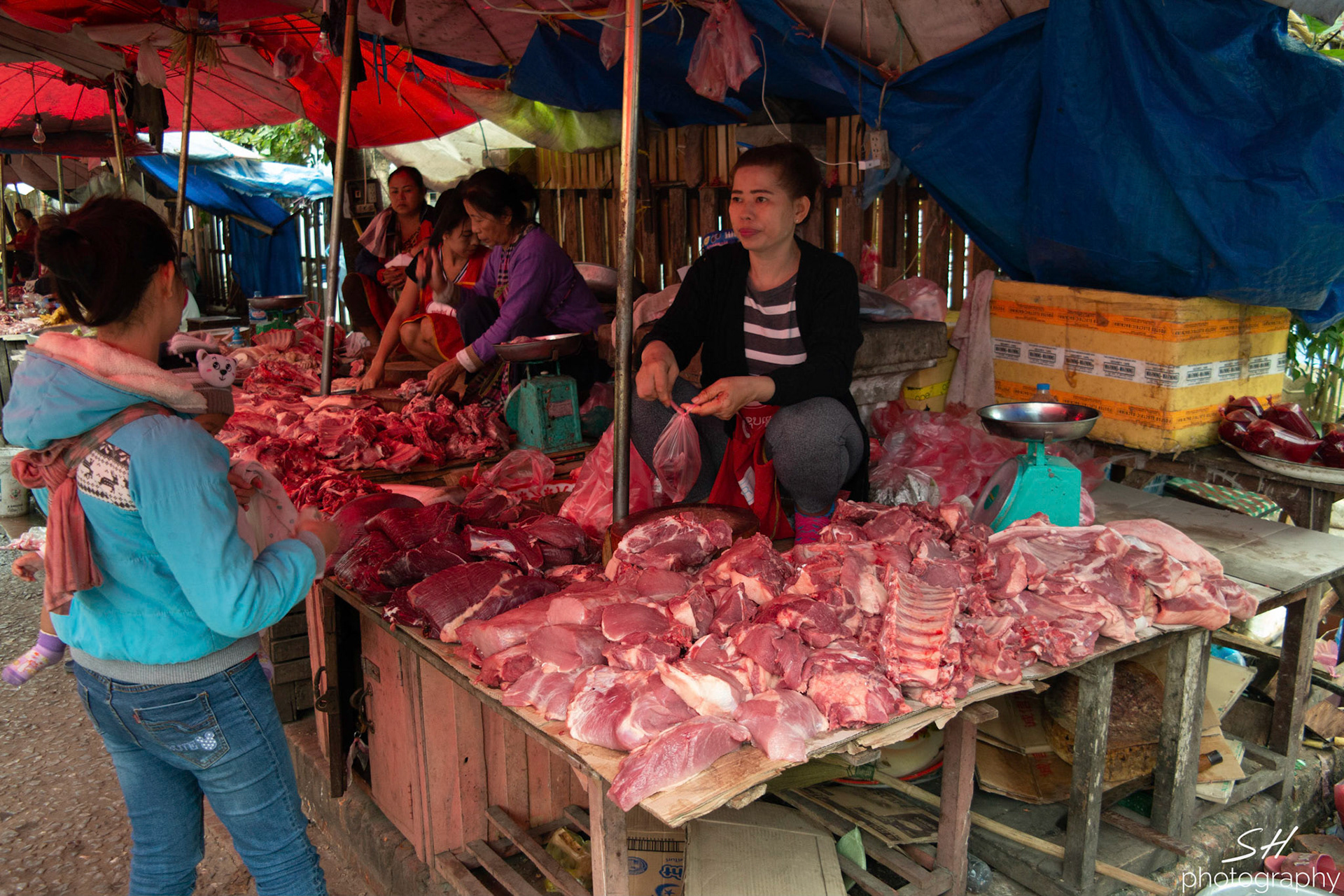 Street Market in Luang Prabang
