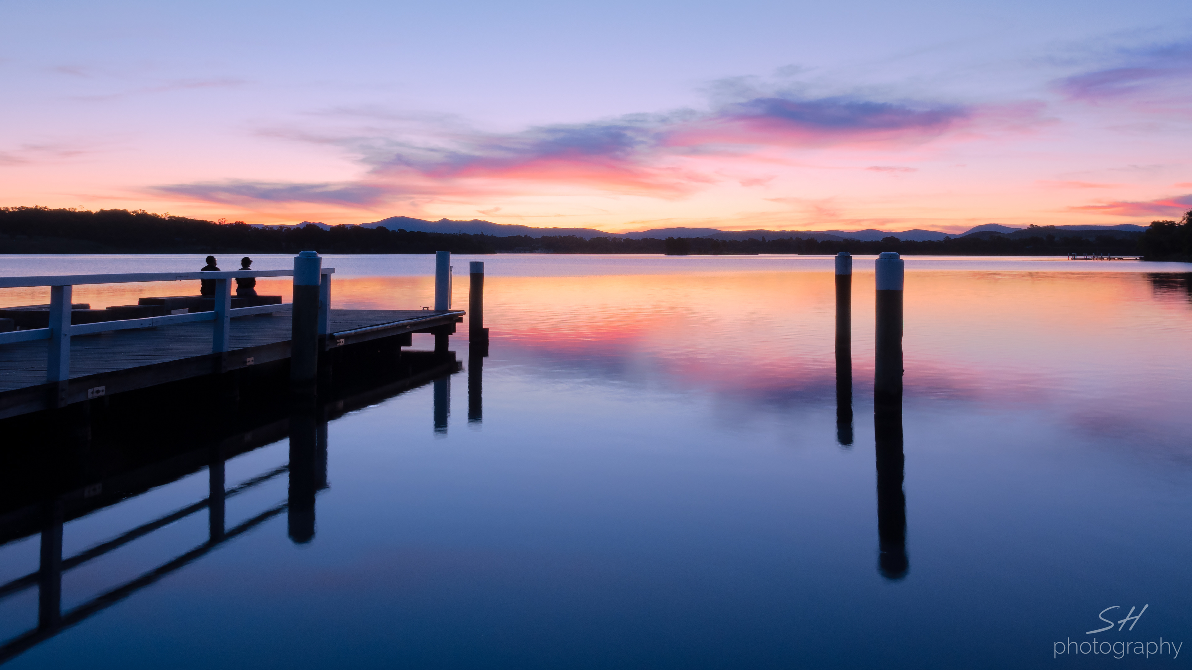 Lake Burley Griffin Blue Hour