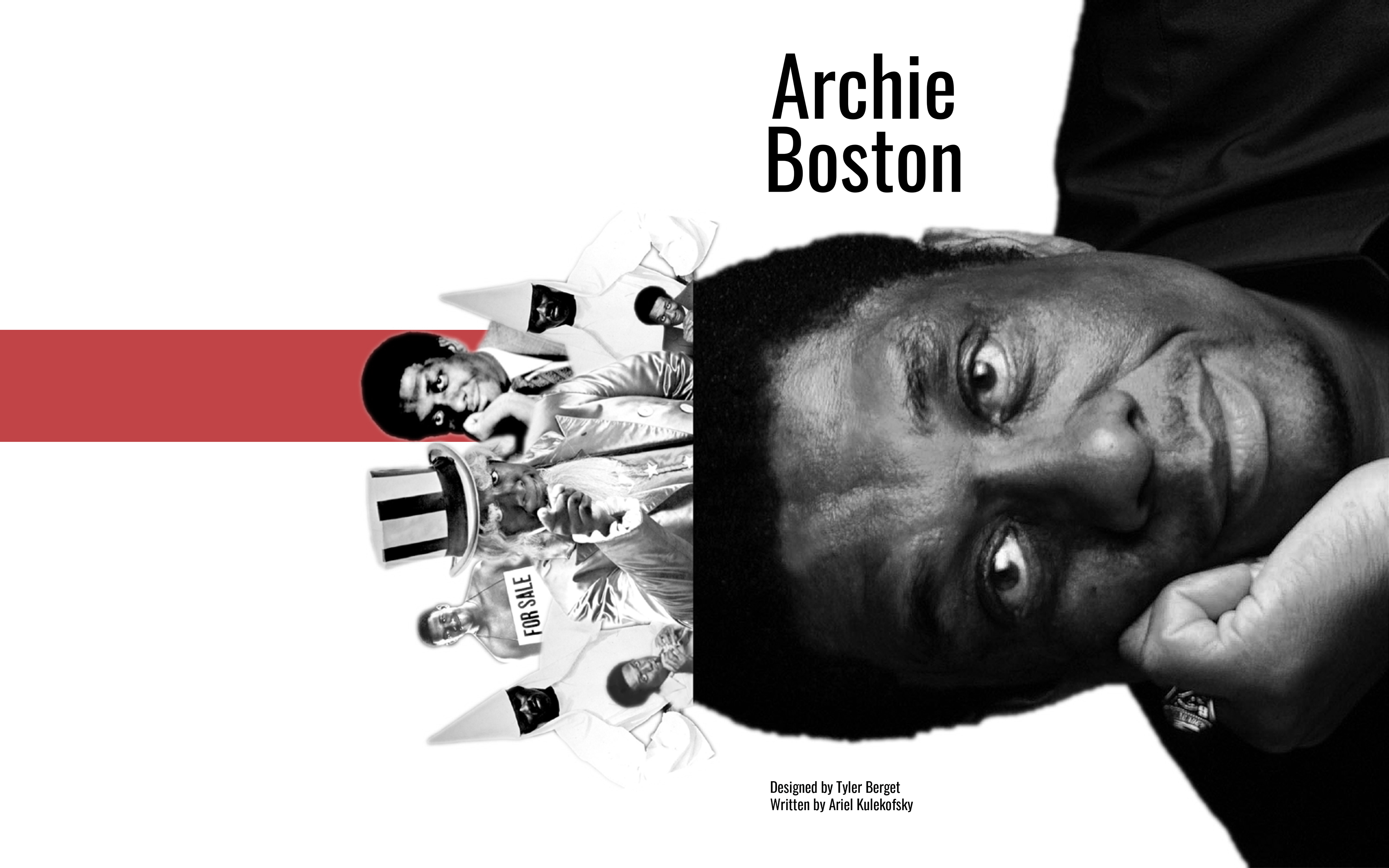 Archie Boston Designer Booklet Cover