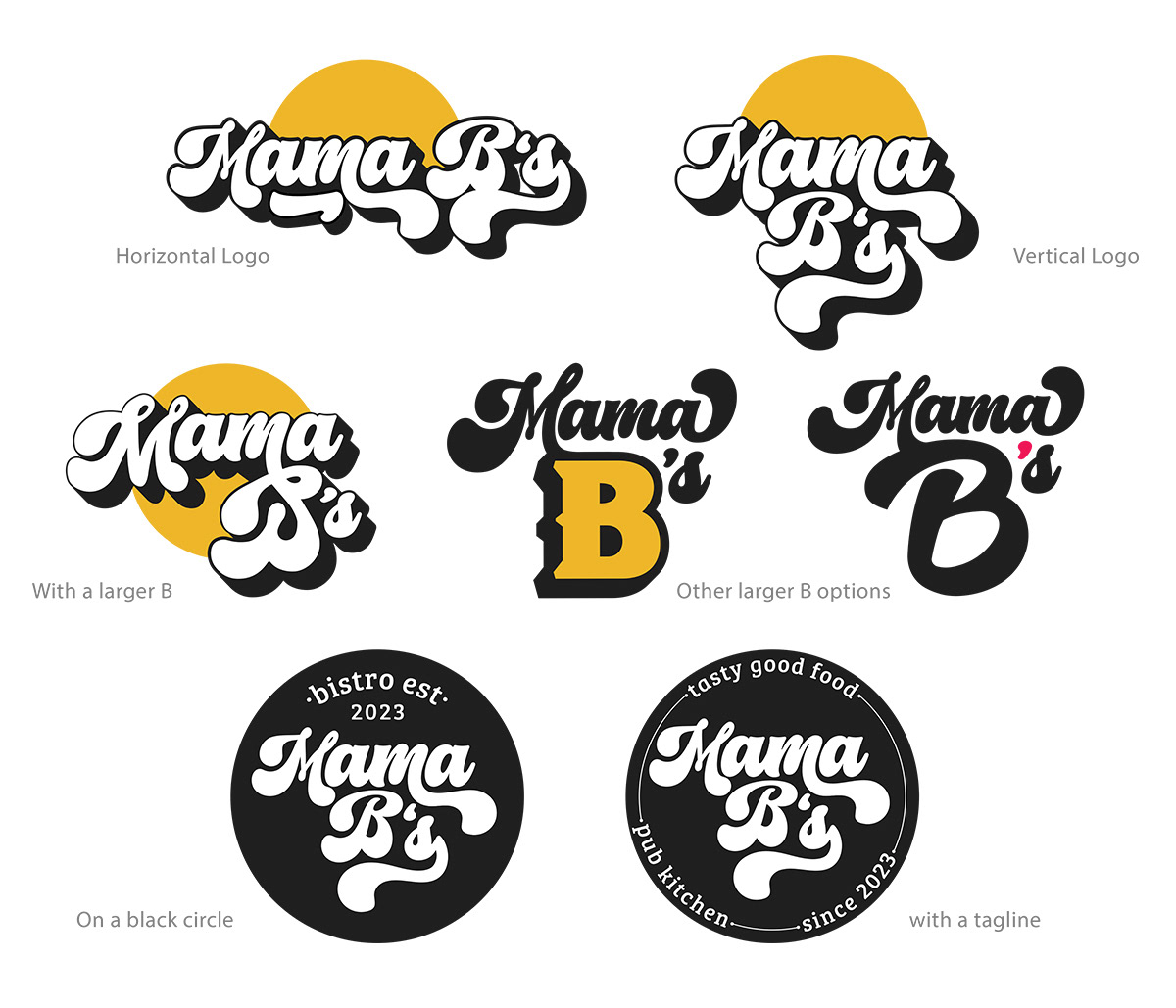Mama B's Logo Concepts 4