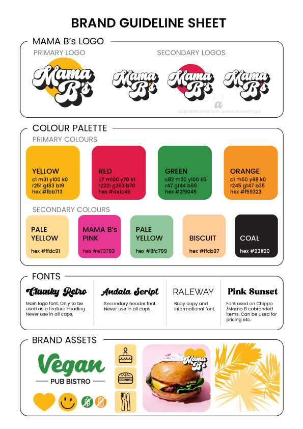Mama B's Branding Guidelines