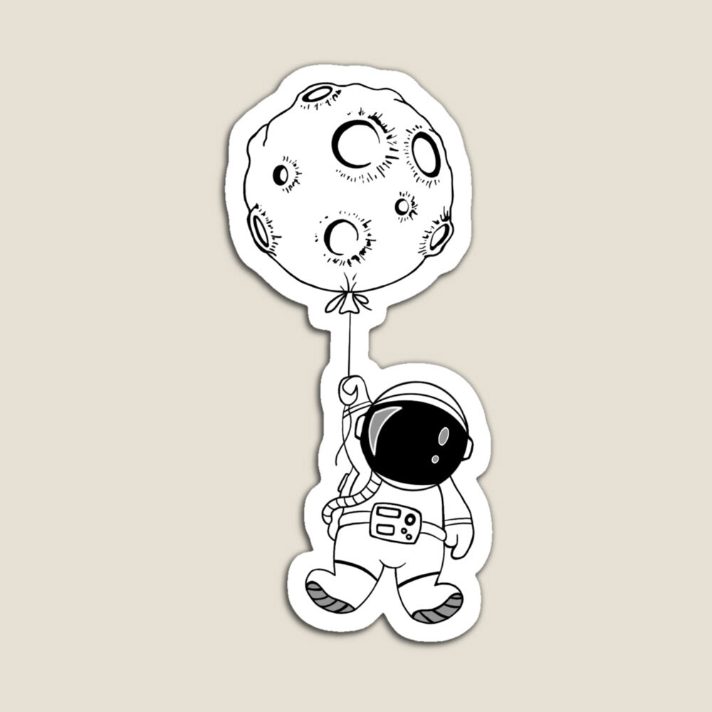 Moon Balloon Man