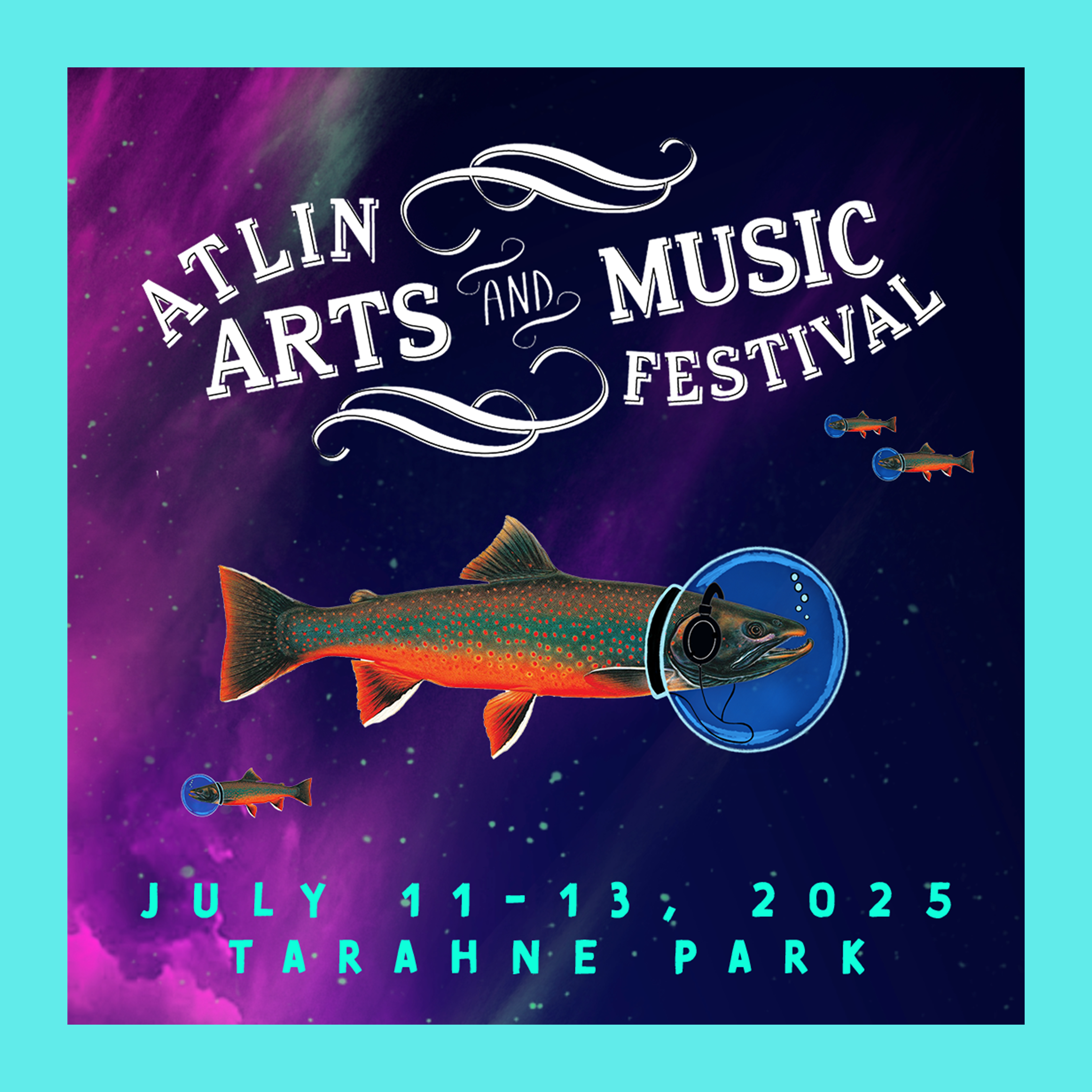 Atlin Arts & Music Festival graphics