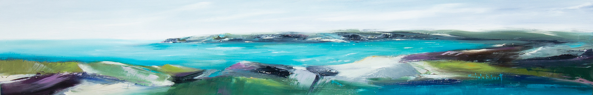 JOYFUL SERIES - SAVE HAVEN 8X48 OIL ON CRADLE