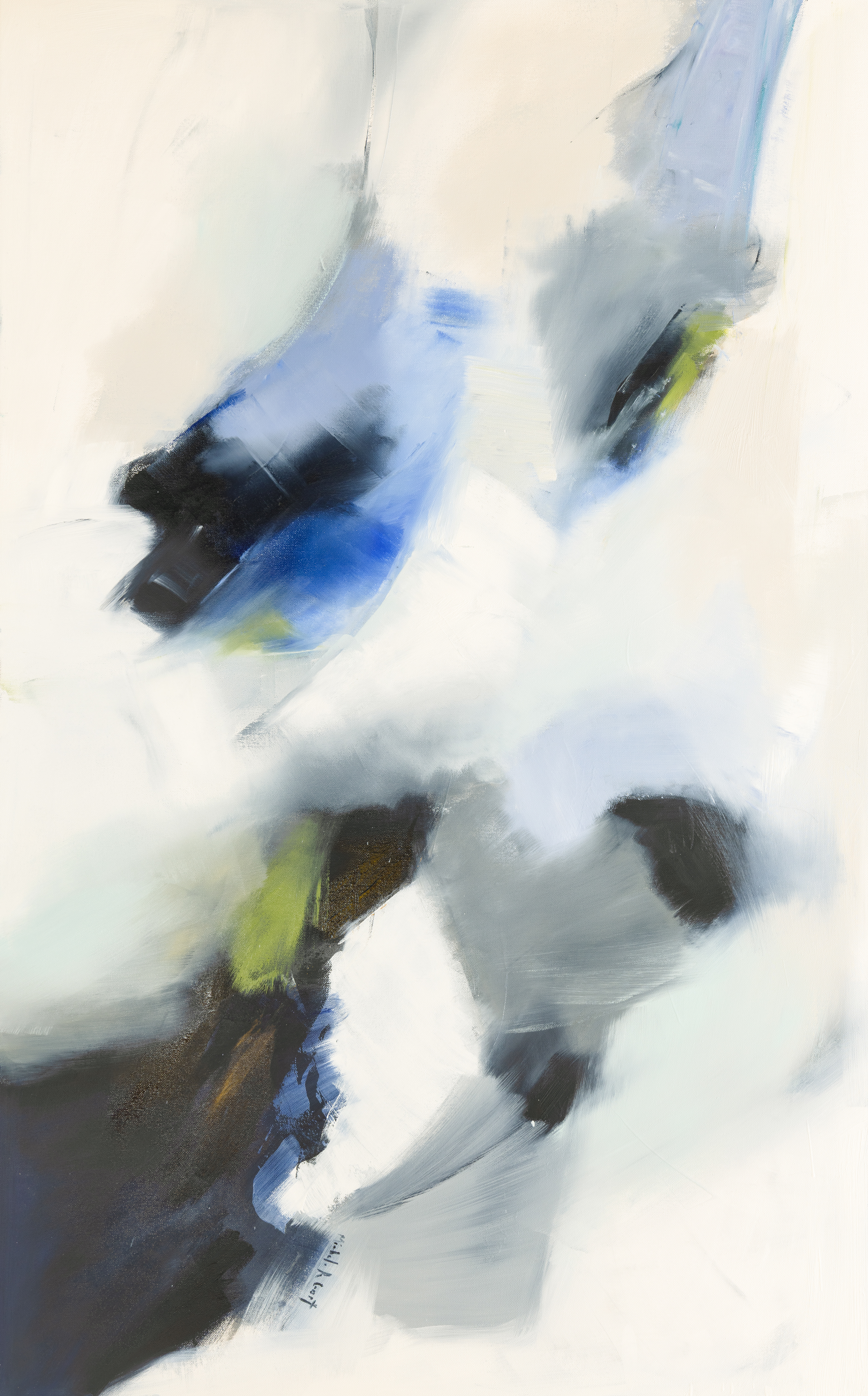 CLOUDY DAY 30X50 OIL ON CANVAS (SOLD)