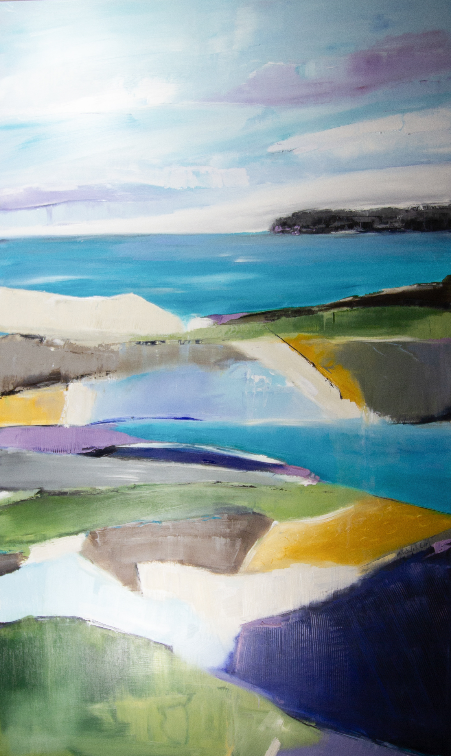 ABUNDANT JOY 30X50 OIL ON CRADLE