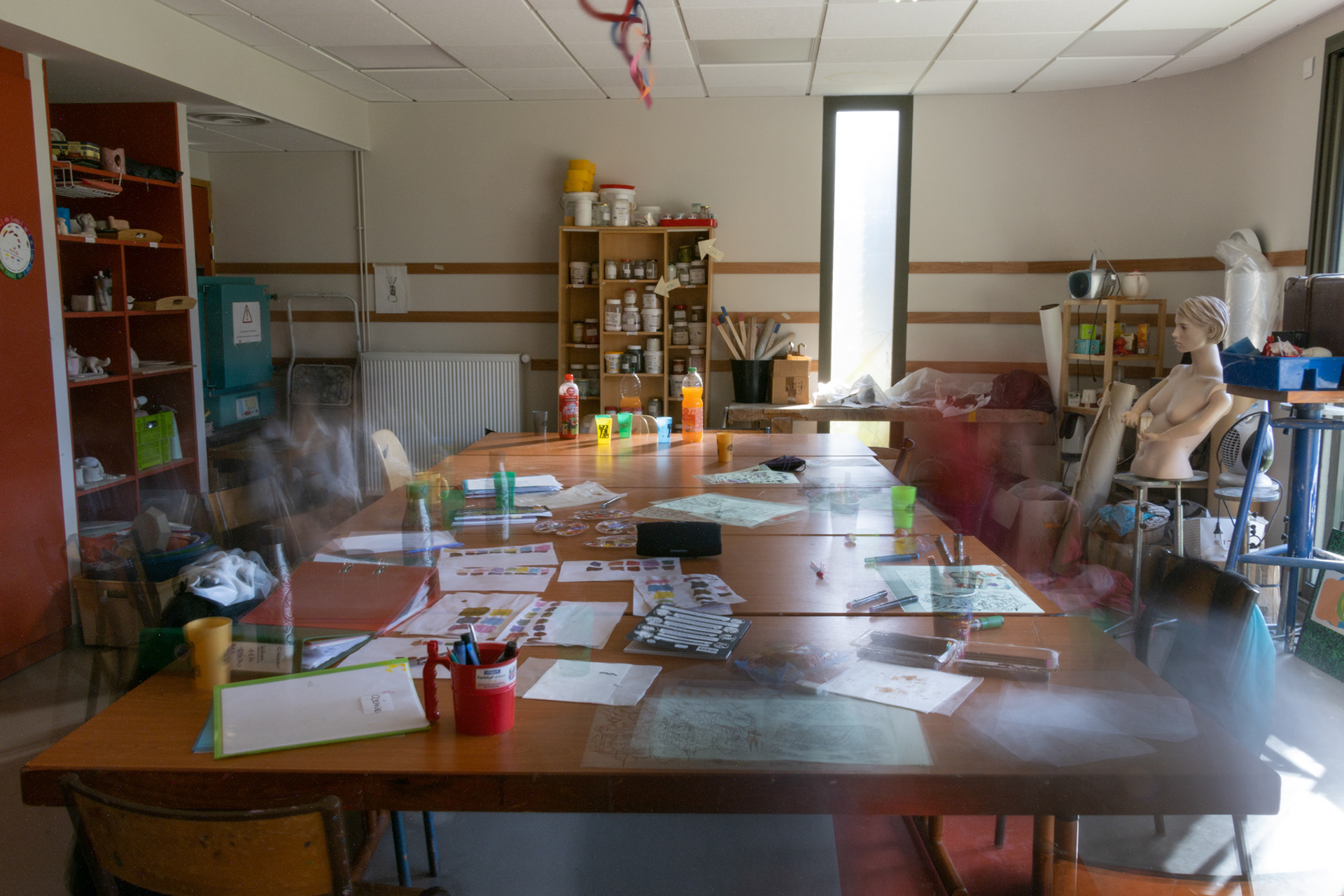 MJC Boris Vian, Pontault-Combault, cours d'art plastique.